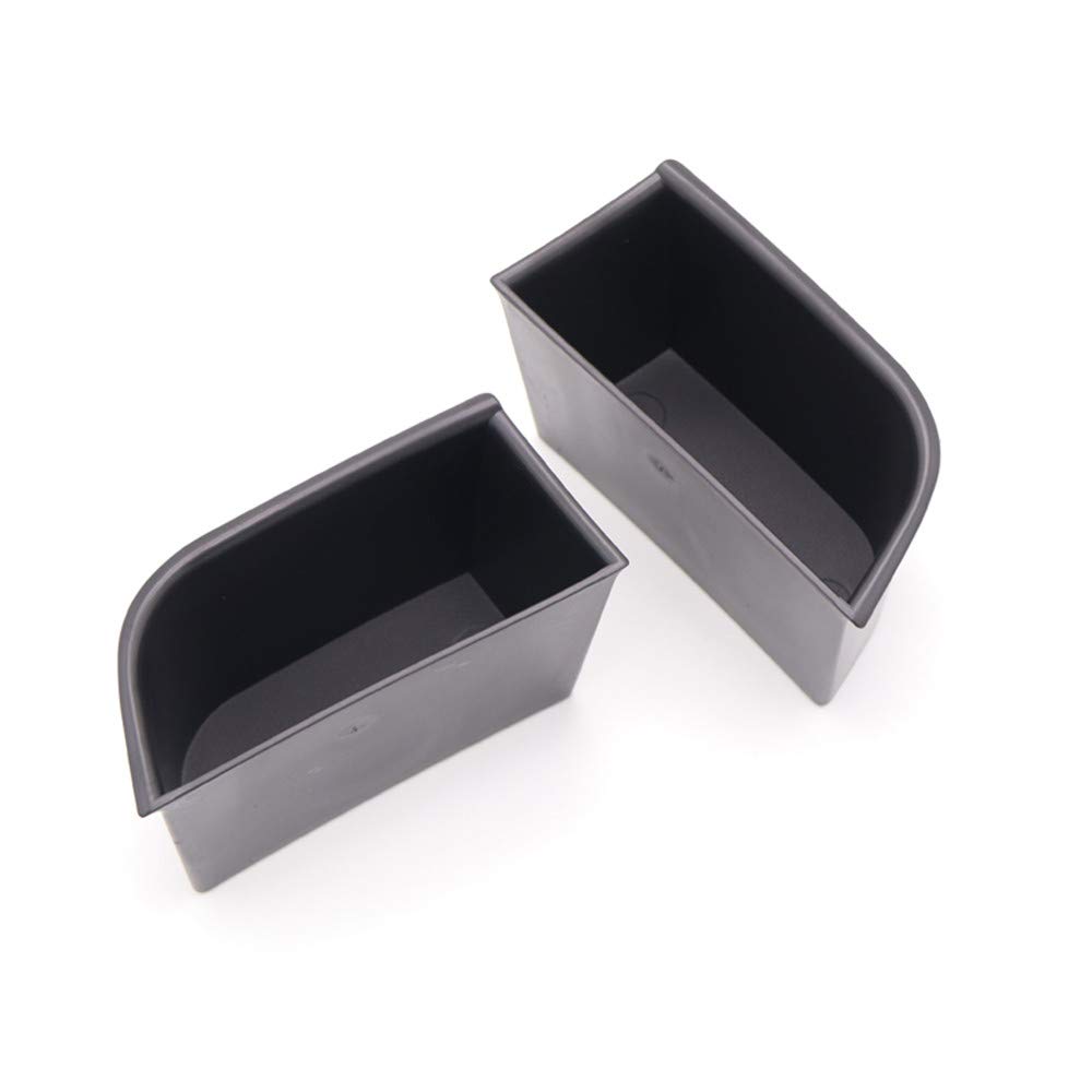 Lincoln MKZ Car Door Storage Box - Black 2PCS for Phone & Accessories - Perfect for Road Trips
