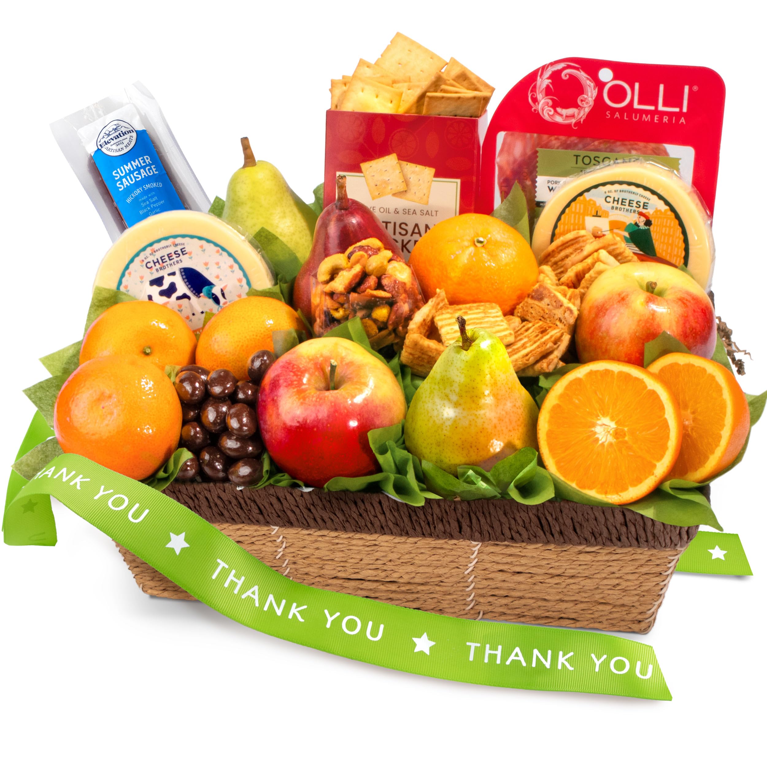 Sweet & Savory Farmstead Gift Basket with Surprise Inside - Perfect Thank You Gift for Holidays, Birthdays & Corporate Appreciation - Ideal for Home, Office & Special Occasions