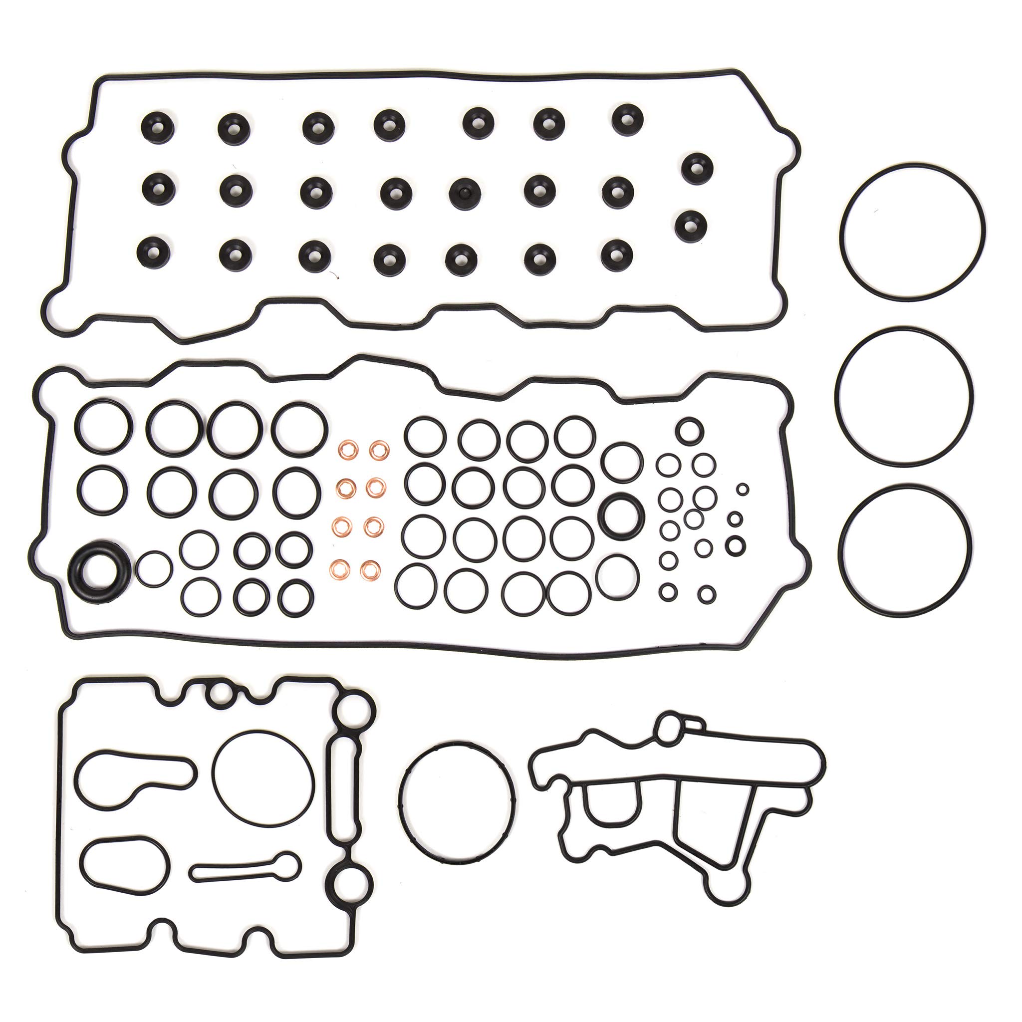 Ford 6.0L Diesel Turbo Full Gasket Set w/ 18mm Dowels - Engine Repair Kit
