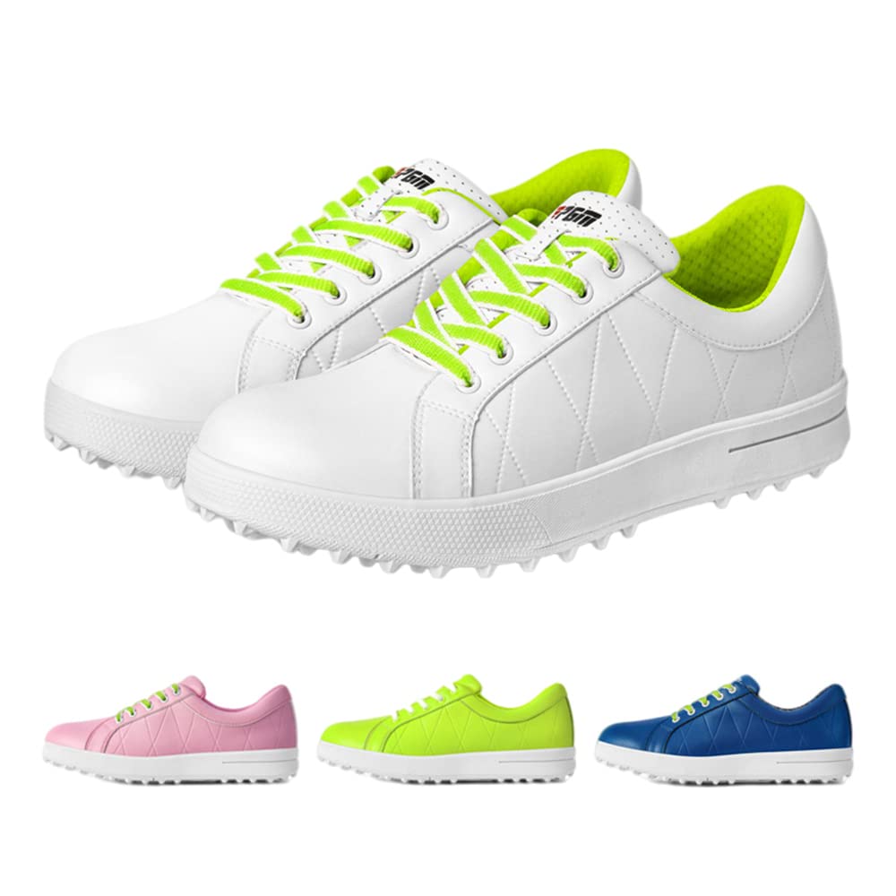 PGM Women's Golf Shoes - Lightweight Waterproof Spikeless Golf Shoes for Women | Perfect for Walking the Course & Comfortable All-Day Wear