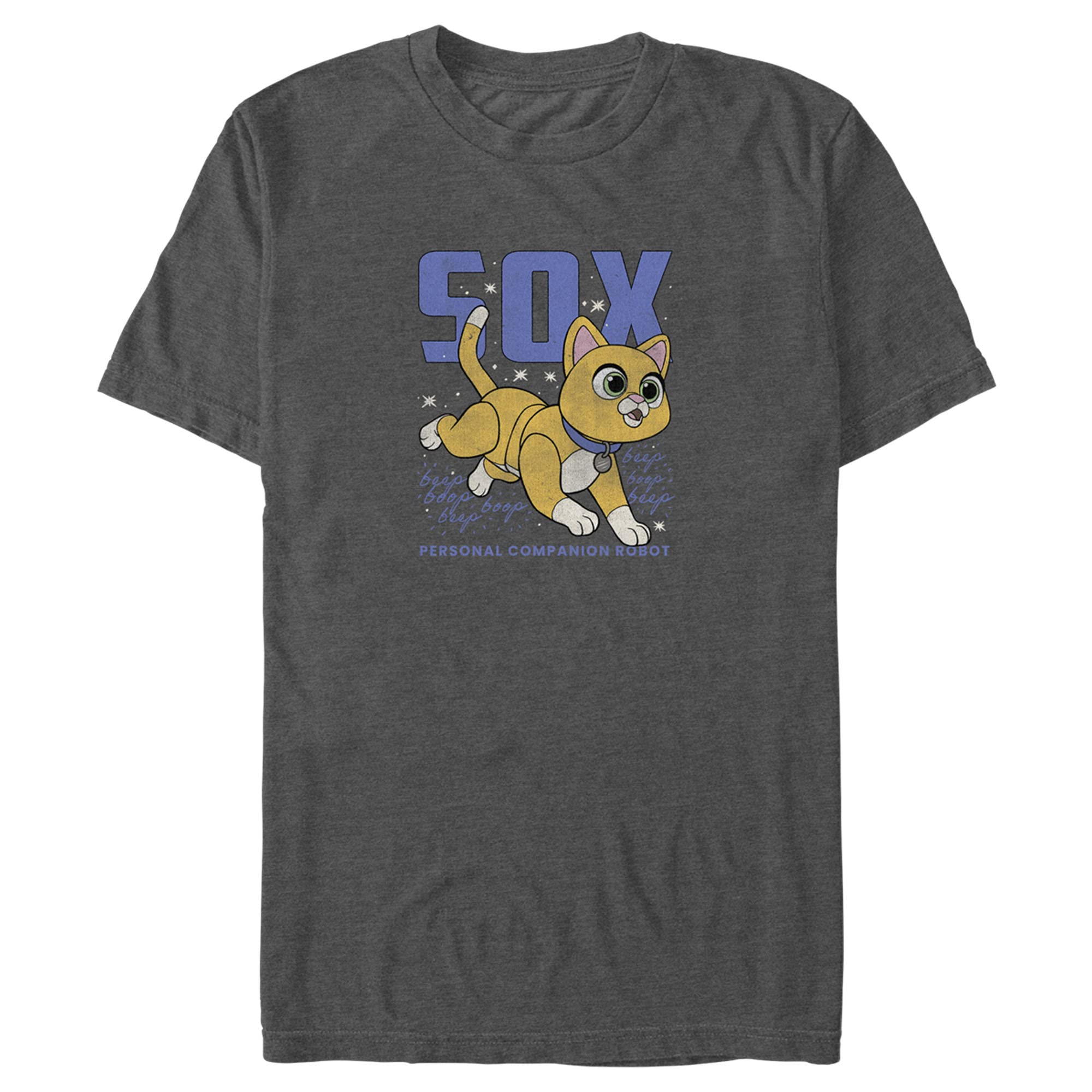 Lightyear Sox Personal Companion Robot Beep Beep T-Shirt for Men | Disney Pixar Toy Story Inspired Graphic Tee | Perfect for Cosplay, Movie Nights & Disney Fans