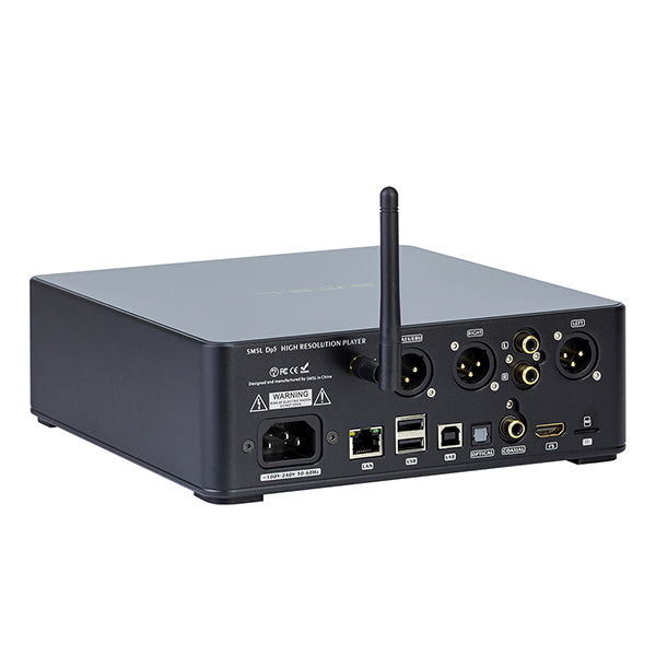 SMSL Audio DP5 Hi-Fi Network Music Player - High Resolution Wireless Streaming for Home Audio & Studio Use