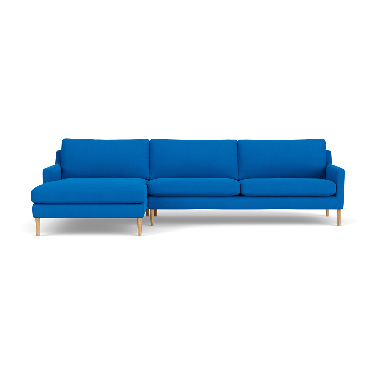 Astha Fabric Left Chaise Sofa - Modern L-Shaped Sectional Couch with Reversible Design for Living Room, Lounge & Home Theater Comfort