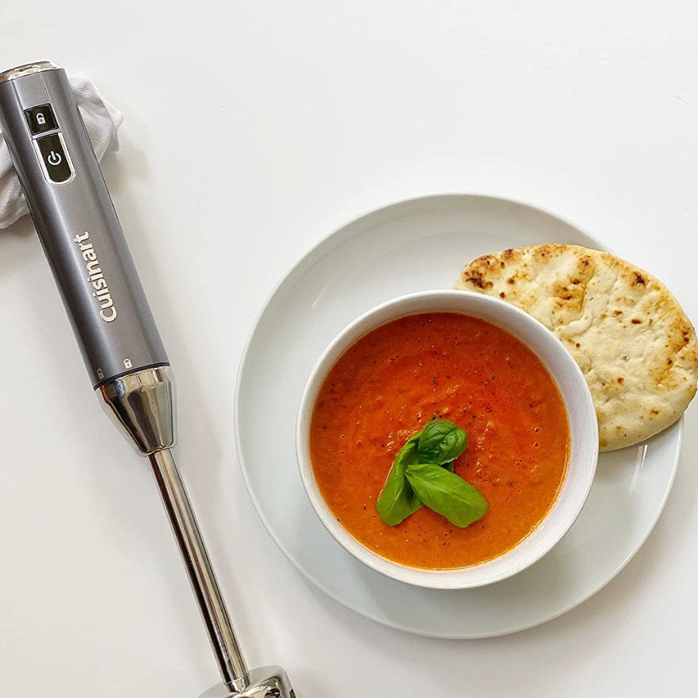 Cuisinart EvolutionX RHB 100 Cordless Rechargeable Hand Blender - Refurbished with Warranty | Perfect for Smoothies, Soups & Baking at Home
