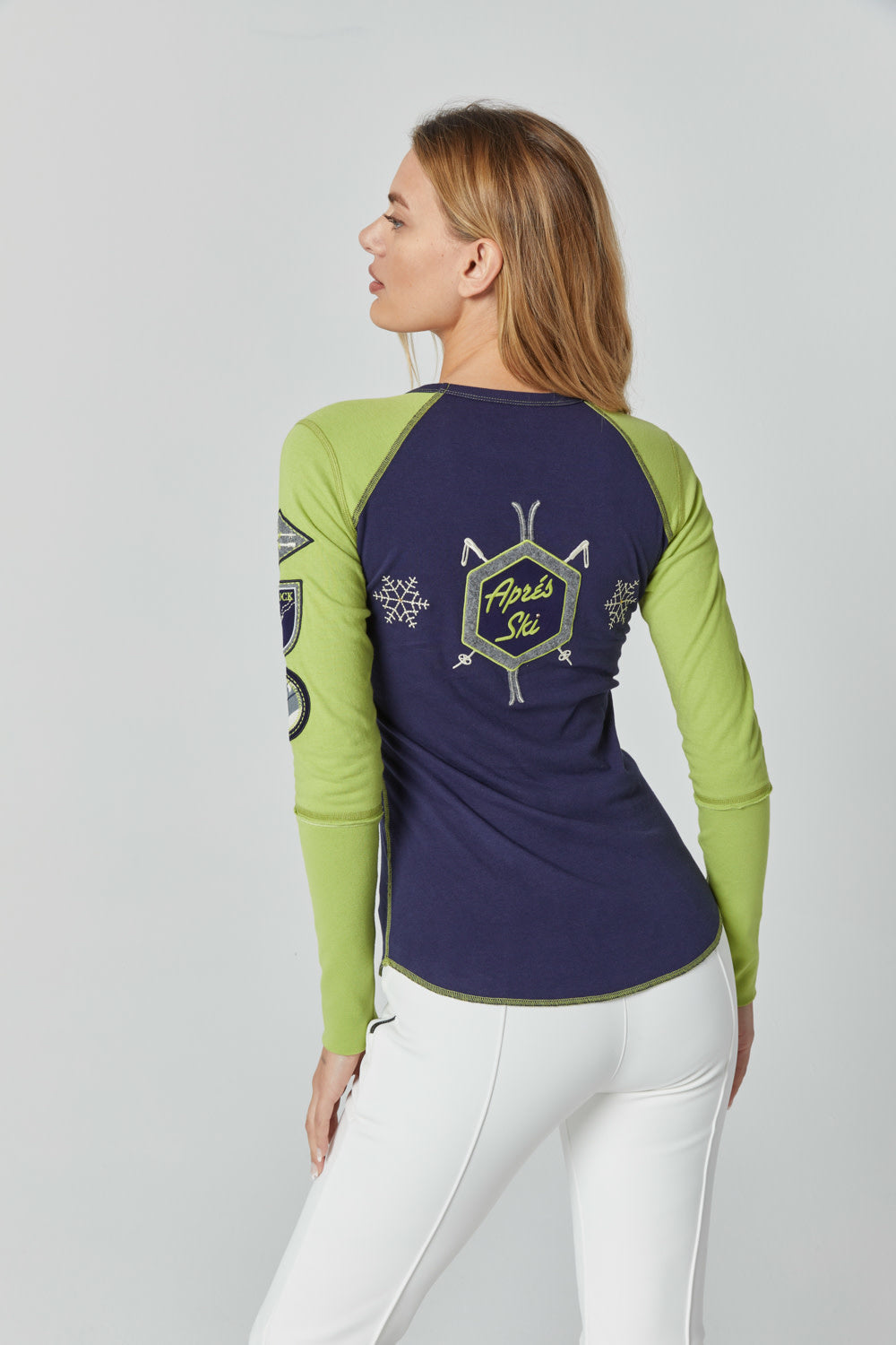 Heritage Apres Crew Sweatshirt - Navy Blue Cozy Pullover for Men & Women | Perfect for Skiing, Hiking & Casual Winter Wear