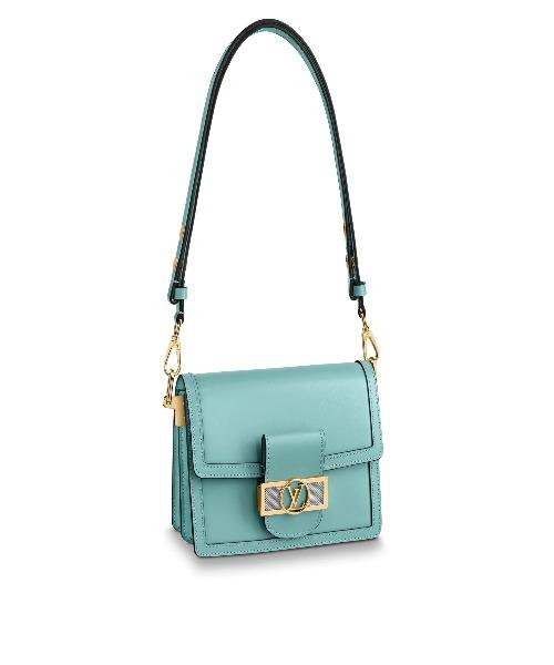 Authentic Louis Vuitton Dauphine MM Handbag in Turquoise - Luxury Crossbody Bag for Women | Perfect for Work, Travel & Evening Events