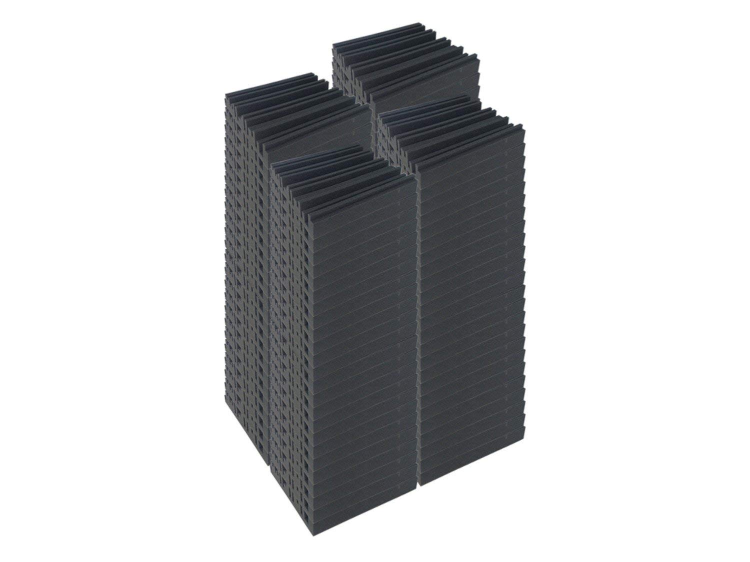 Arrowzoom 96-Pack Acoustic Foam Panels - 11.8