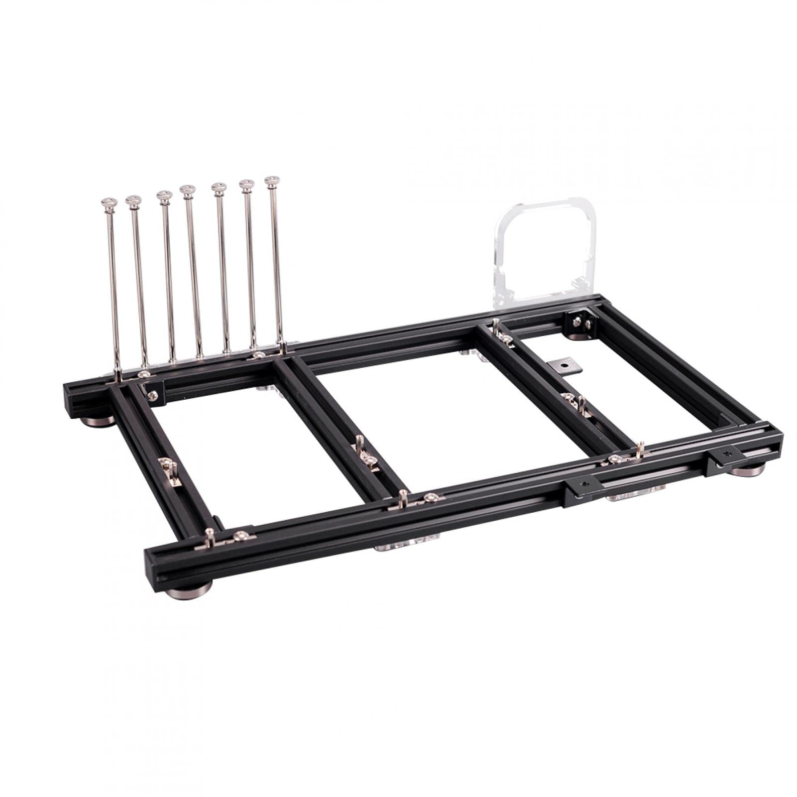 Open Frame 20x20 Aluminum Alloy ATX PC Case - DIY Computer Chassis for Overclocking & Testing | Perfect for Gaming Rigs, Workstations & PC Builders