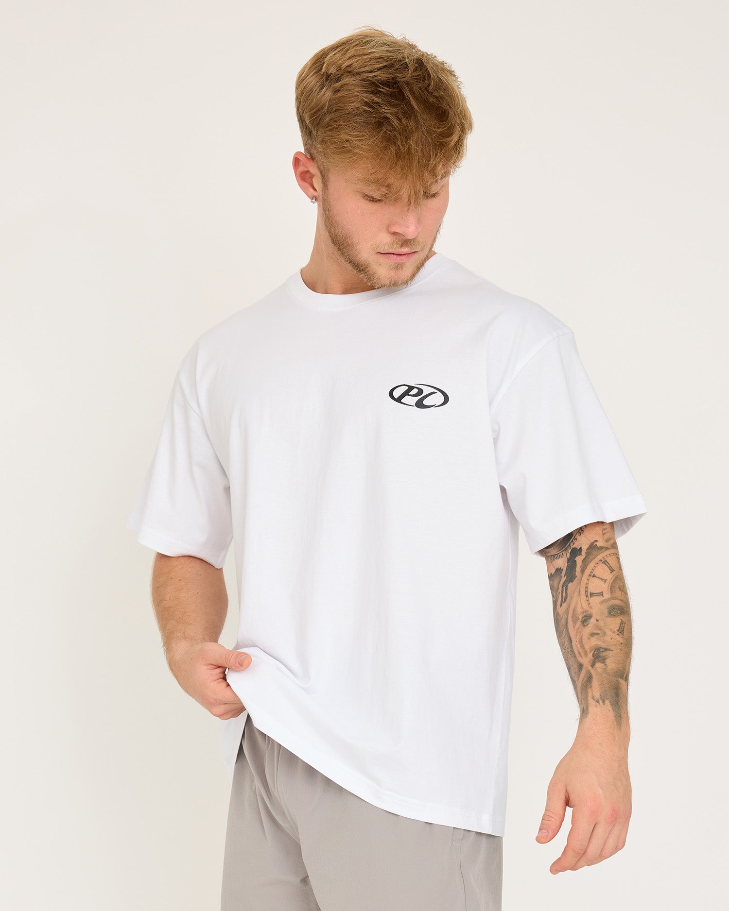 PL Oversized T-Shirt for Women - Soft Cotton Relaxed Fit Tee - Casual Streetwear & Loungewear for Everyday Comfort