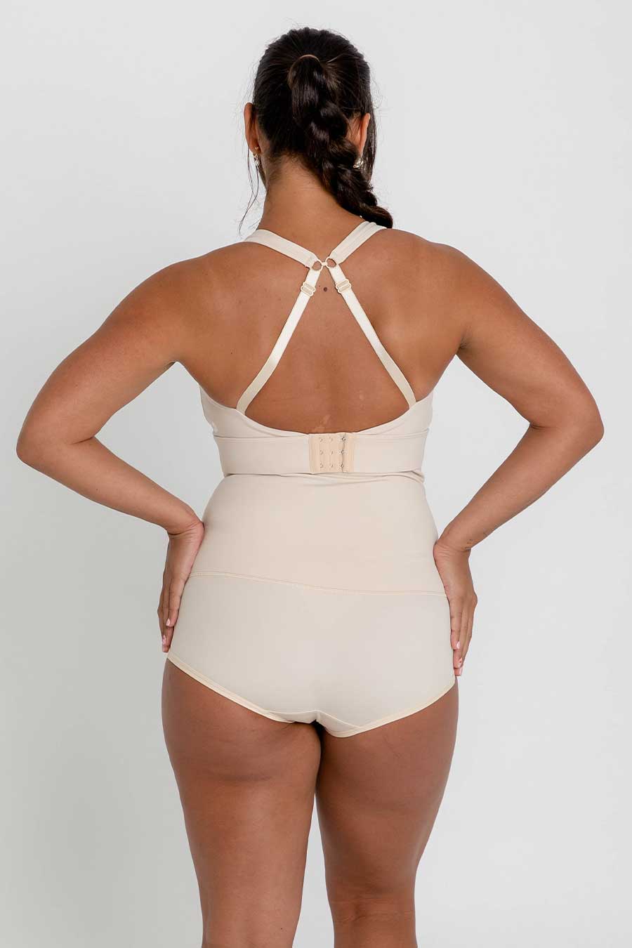 Postpartum Underwear for Women - Soft & Breathable High Waist Panties - Beige - Perfect for Post-Delivery Recovery & Comfort
