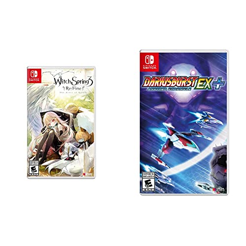 Witch Spring 3 Re:Fine - The Story of Eirudy & Another Chronicle Ex+ for Nintendo Switch | JRPG Fantasy Adventure Game for Anime Fans | Perfect for Home Gaming and Portable Play