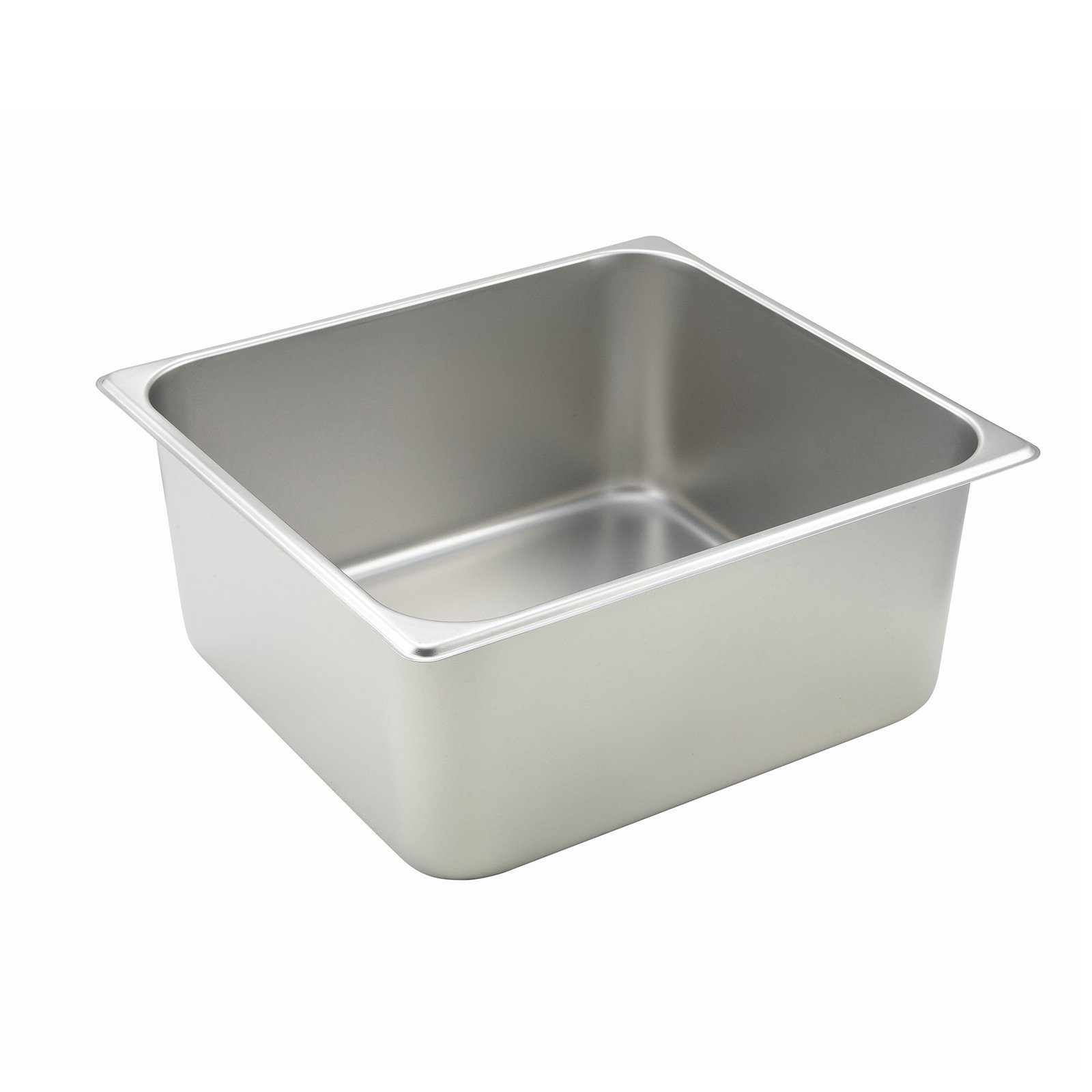 2/3 Size Steam Table Pan - 6'' Deep 24 Gauge NSF Certified Stainless Steel (12-Piece Set) - Perfect for Catering, Buffets & Commercial Kitchens