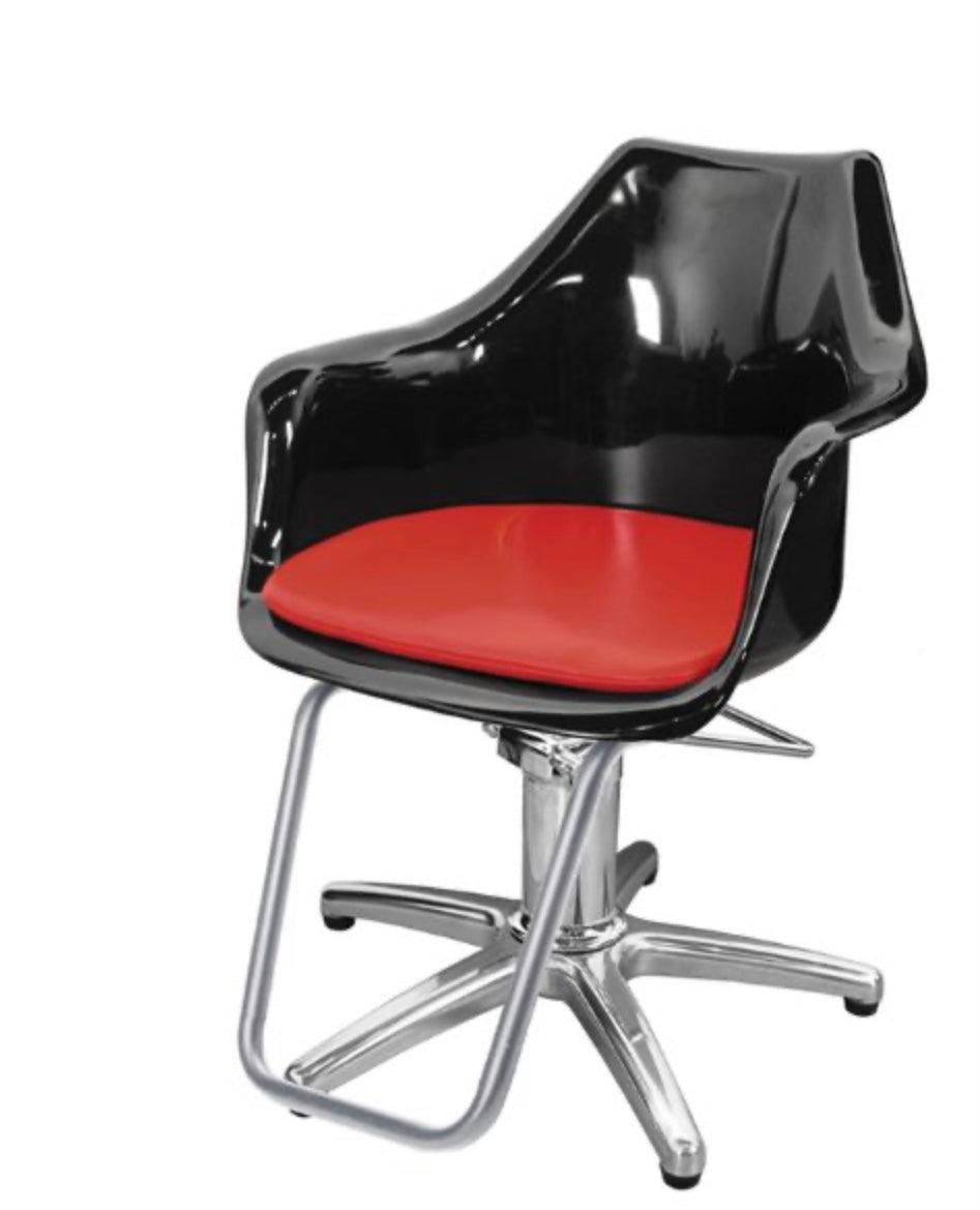 Vintage Maximus Styling Chair - Classic Barber Salon Styling Chair with Adjustable Height & Swivel Base | Perfect for Home Salon, Barber Shop & Vintage Decor