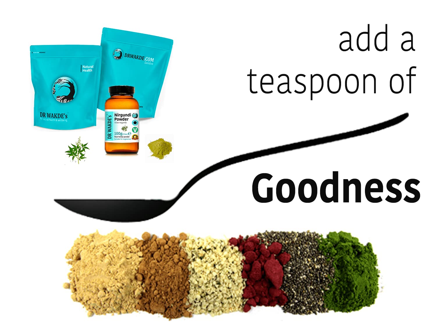 DR WAKDE'S Nirgundi Powder (Vitex negundo) - 100g (3.5oz) | Pure, Raw & Dried Herbal Powder | Natural Aroma & Freshness | Fine Ground Vegan Supplement | Premium Grade Ayurvedic Remedy | No Additives | Perfect for Herbal Tea, Aromatherapy & Natural Healing