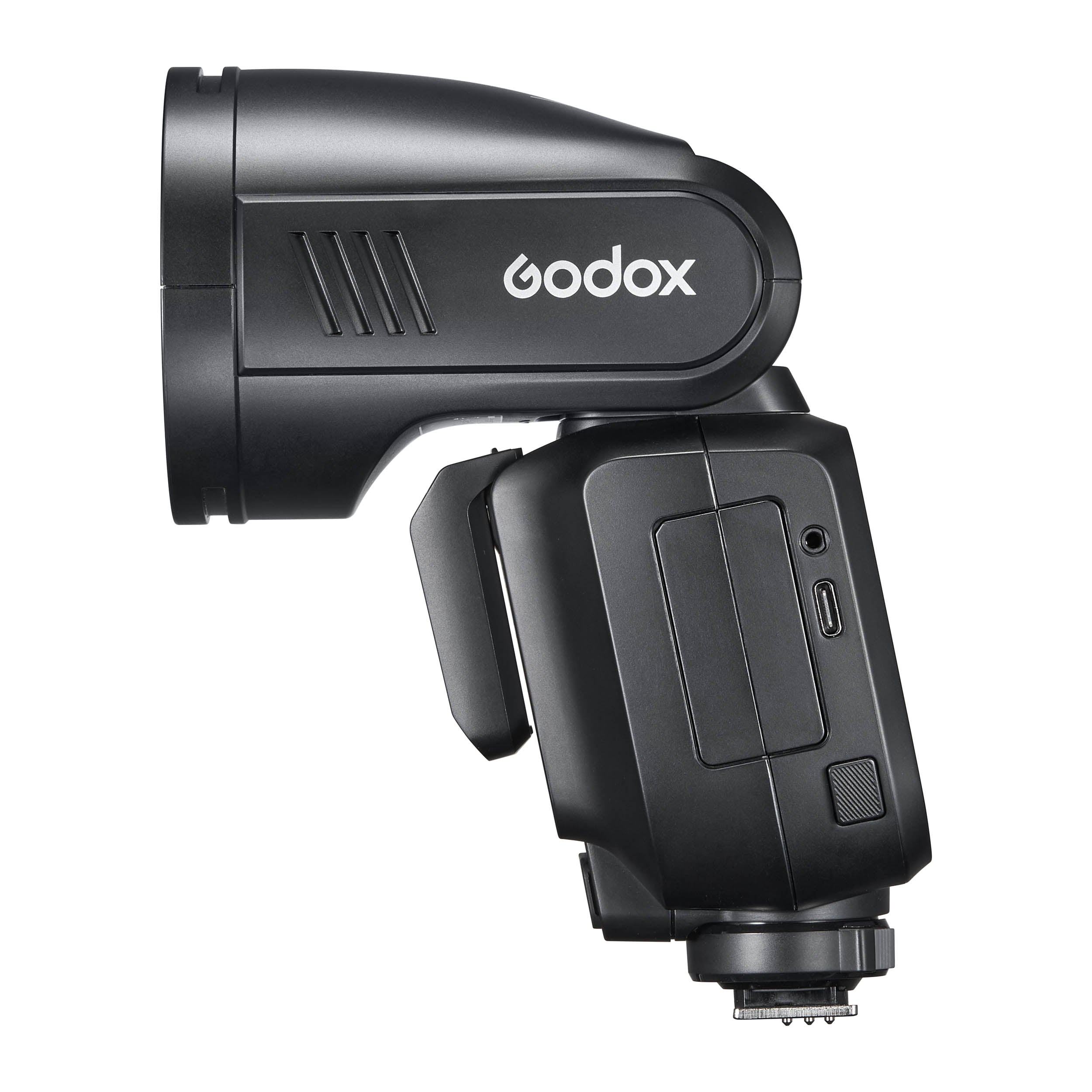 Godox V100 Flash Speedlite for Canon Nikon Sony - Professional Photography Lighting Kit with Umbrella (Black/Silver) - Perfect for Studio, Portrait, and Event Photography