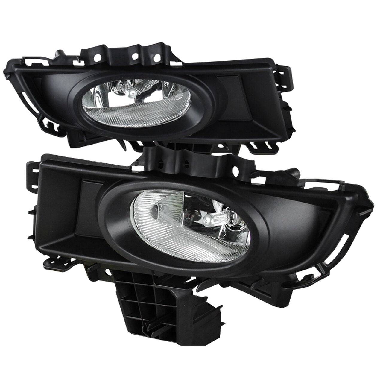 2007-2009 Mazda3 Sedan OEM Style Fog Lights - Clear/Amber Replacement - Perfect for Night Driving & Foggy Conditions