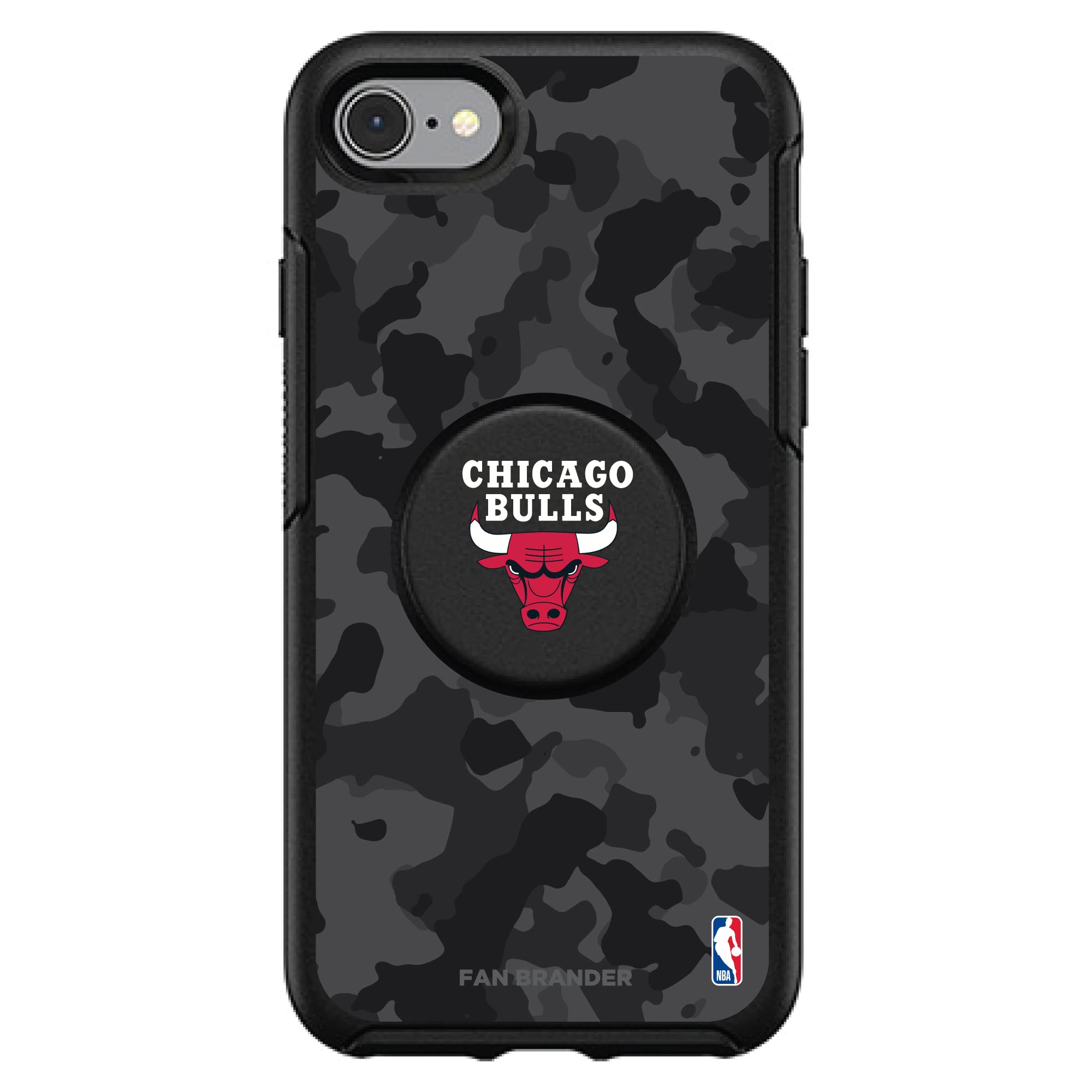 NBA Licensed OtterBox Phone Case with PopSocket & Urban Camo Design - Durable Protection for iPhone & Android | Perfect for Basketball Fans & Outdoor Enthusiasts