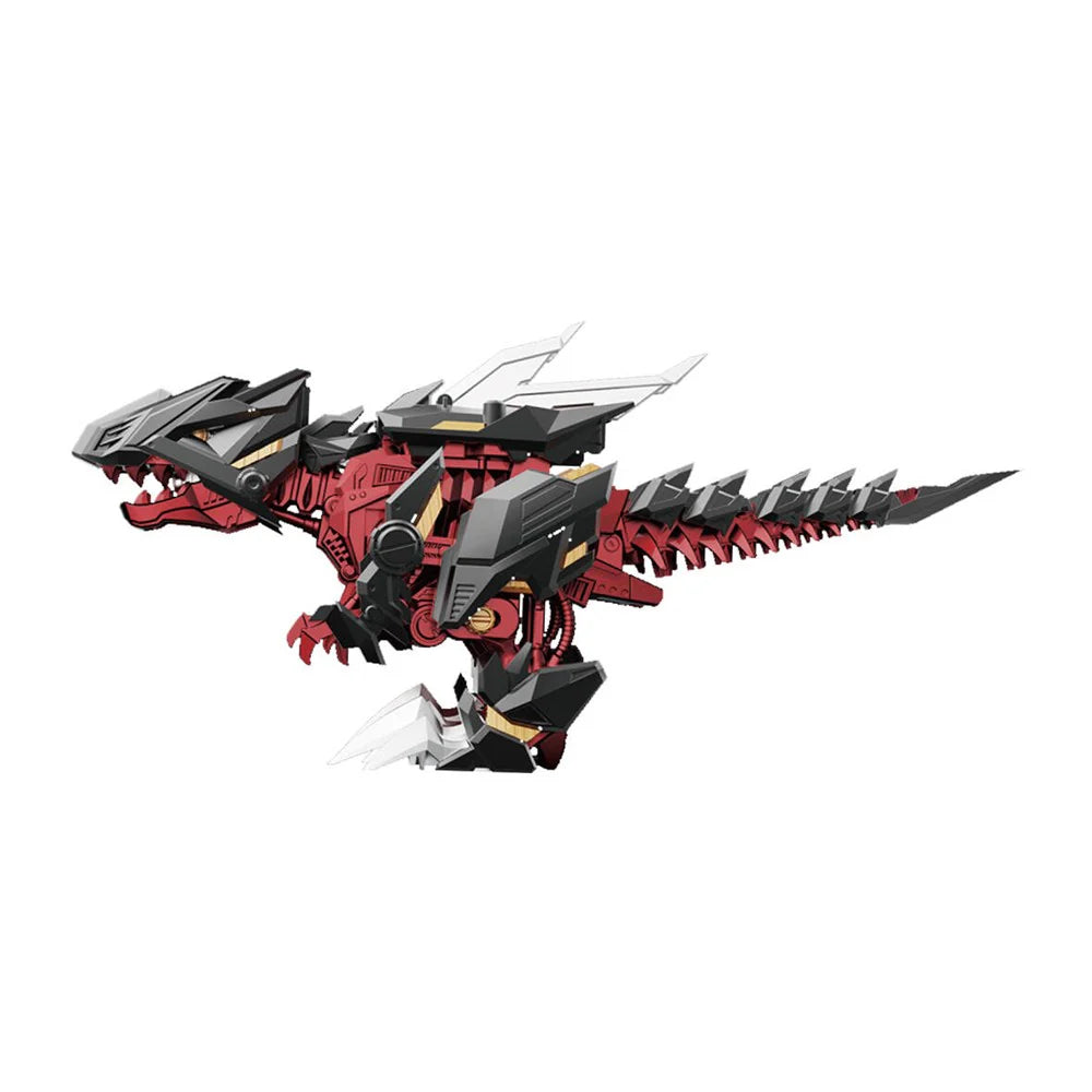 Johnco Giganotosaurus Armored Dinosaur Robot - STEM Building Kit for Kids, Remote Control Dinosaur Toy with LED Eyes & Roaring Sounds - Perfect for Science Learning & Jurassic Adventure Play