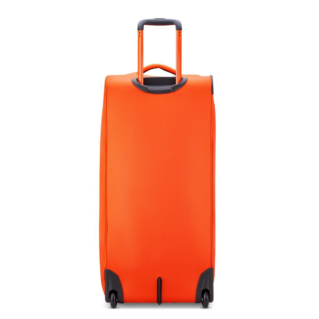Jeep 83cm Duel Wheel Lightweight Large Duffle Bag - Orange | Waterproof Travel Duffel for Gym, Camping & Outdoor Adventures