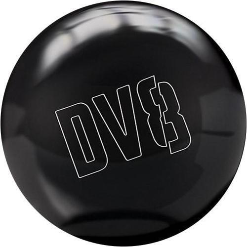 DV8 Just Black Polyester Bowling Ball for Beginners & Professionals – Perfect for League Play, Practice & Tournaments
