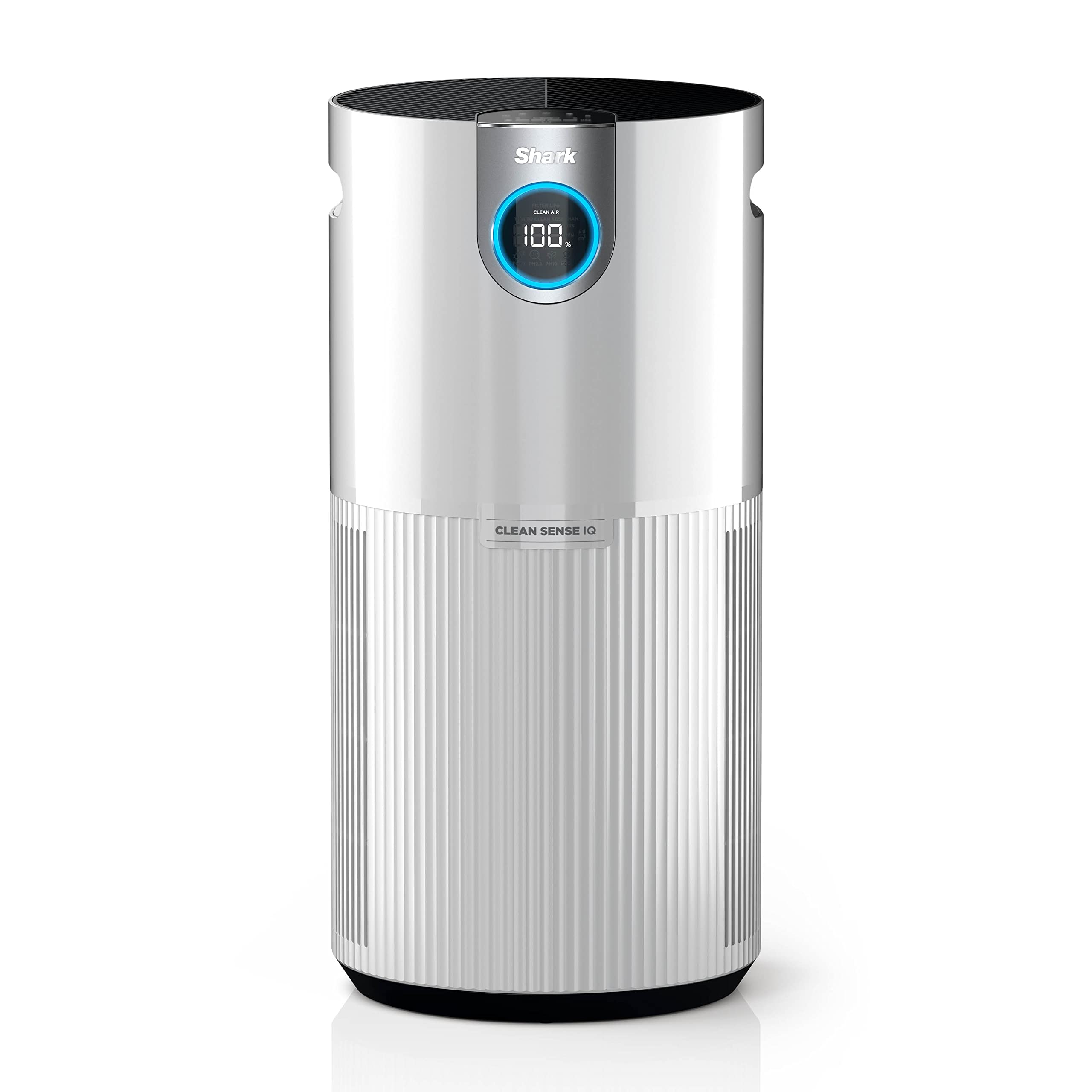 Shark Air Purifier for Large Rooms up to 1000 Sq Ft - HEPA Filter Captures 99.98% of Dust, Smoke, Pet Dander & Allergens - Clean Sense Technology for Home, Kitchen & Office Use - Ideal for Allergy Sufferers & Pet Owners