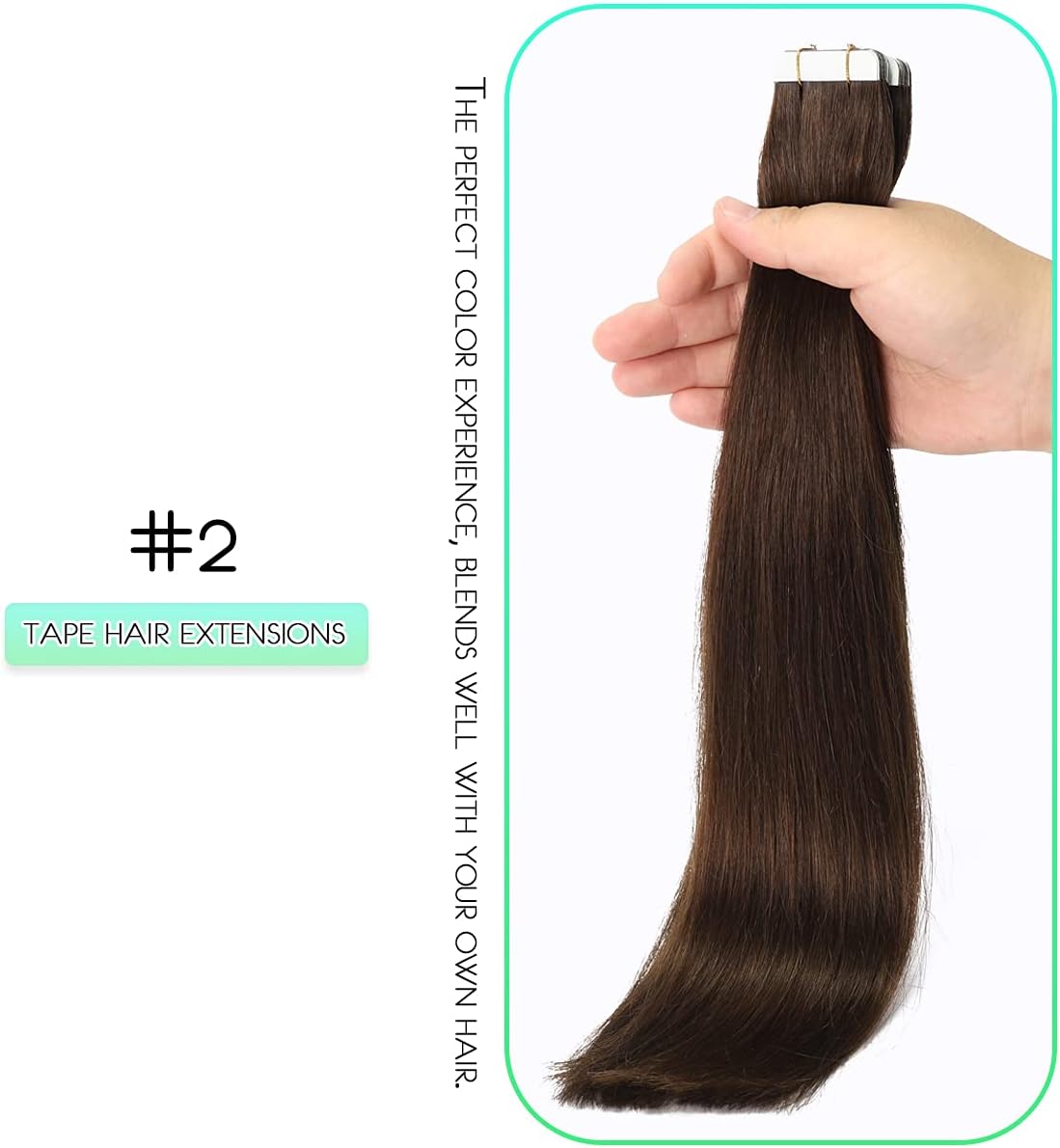 Seamless Skin Weft Tape for Human Hair Extensions - Invisible Hair Integration for Natural Look | Perfect for Daily Wear, Special Occasions & Styling