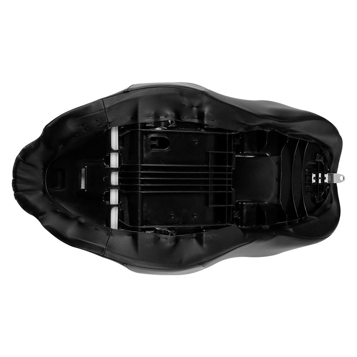 C.C. Rider Driver & Passenger Seat for Harley Touring Models (Road King FLHR, Street Glide FLHX, Road Glide FLTRX) 2009-2023 - Comfortable 2-Up One-Piece Bagger Seat for Long Rides & Road Trips