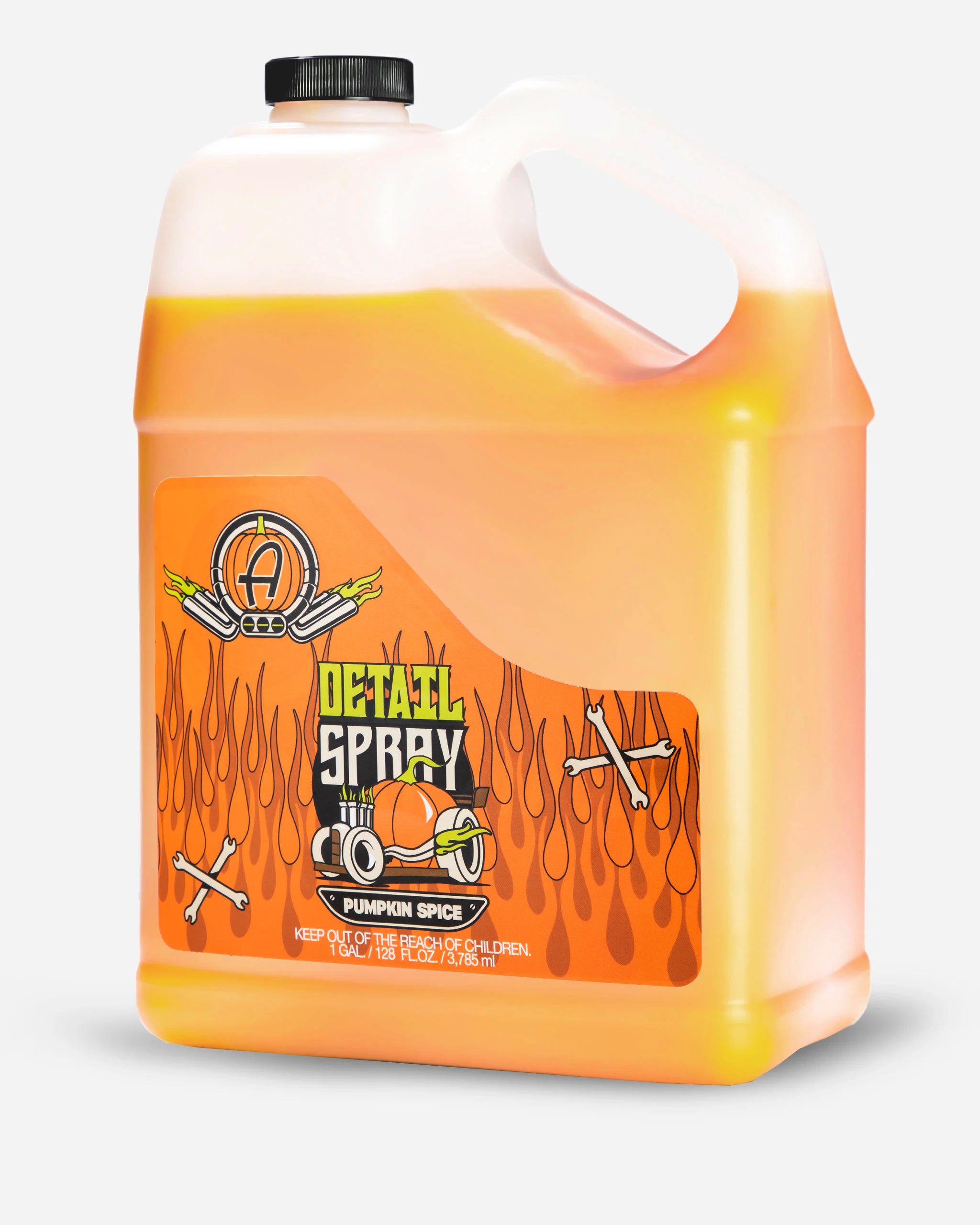 Adam's Premium Pumpkin Spice Car Detailing Spray - 16oz Auto Interior & Exterior Cleaner for Fall Season Car Care (Perfect for Autumn Road Trips & Thanksgiving Travel)
