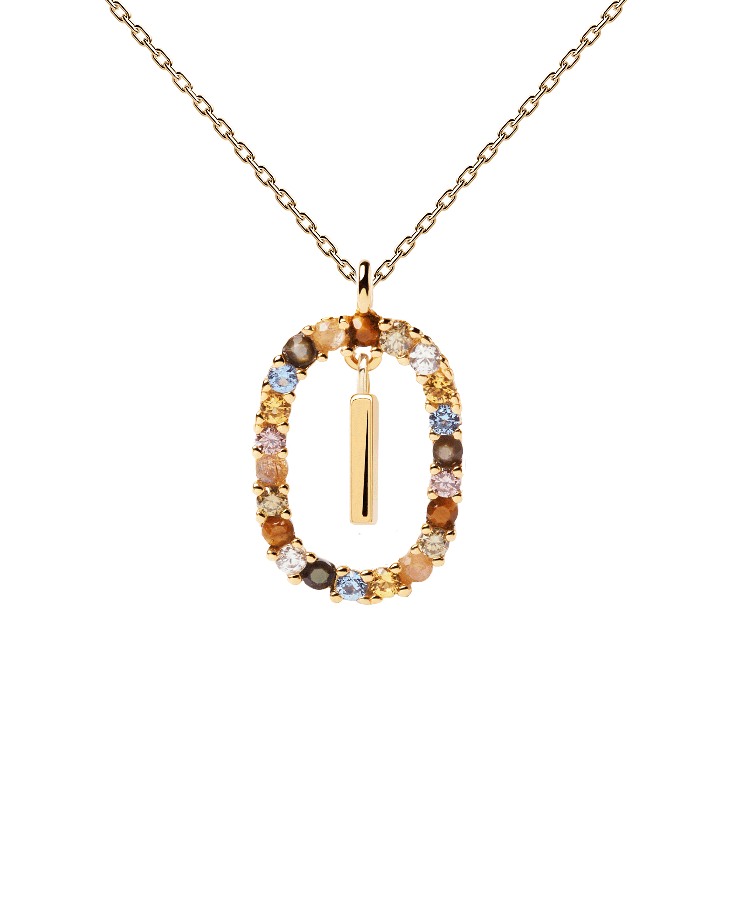 Elegant Letter I Necklace for Women - Personalized Initial Pendant Jewelry Gift - Perfect for Birthdays, Anniversaries & Everyday Wear