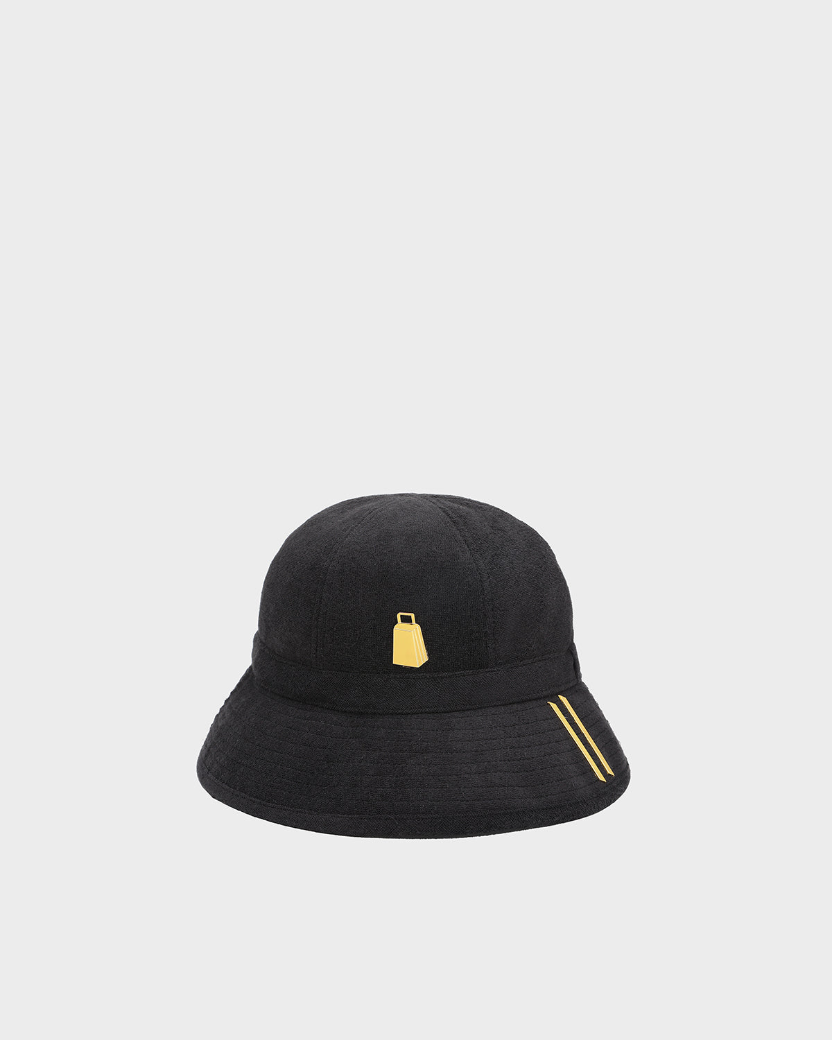 **Stylish Black Bucket Hat for Men & Women - Sun Protection Outdoor Hats for Beach, Hiking, and Casual Wear**