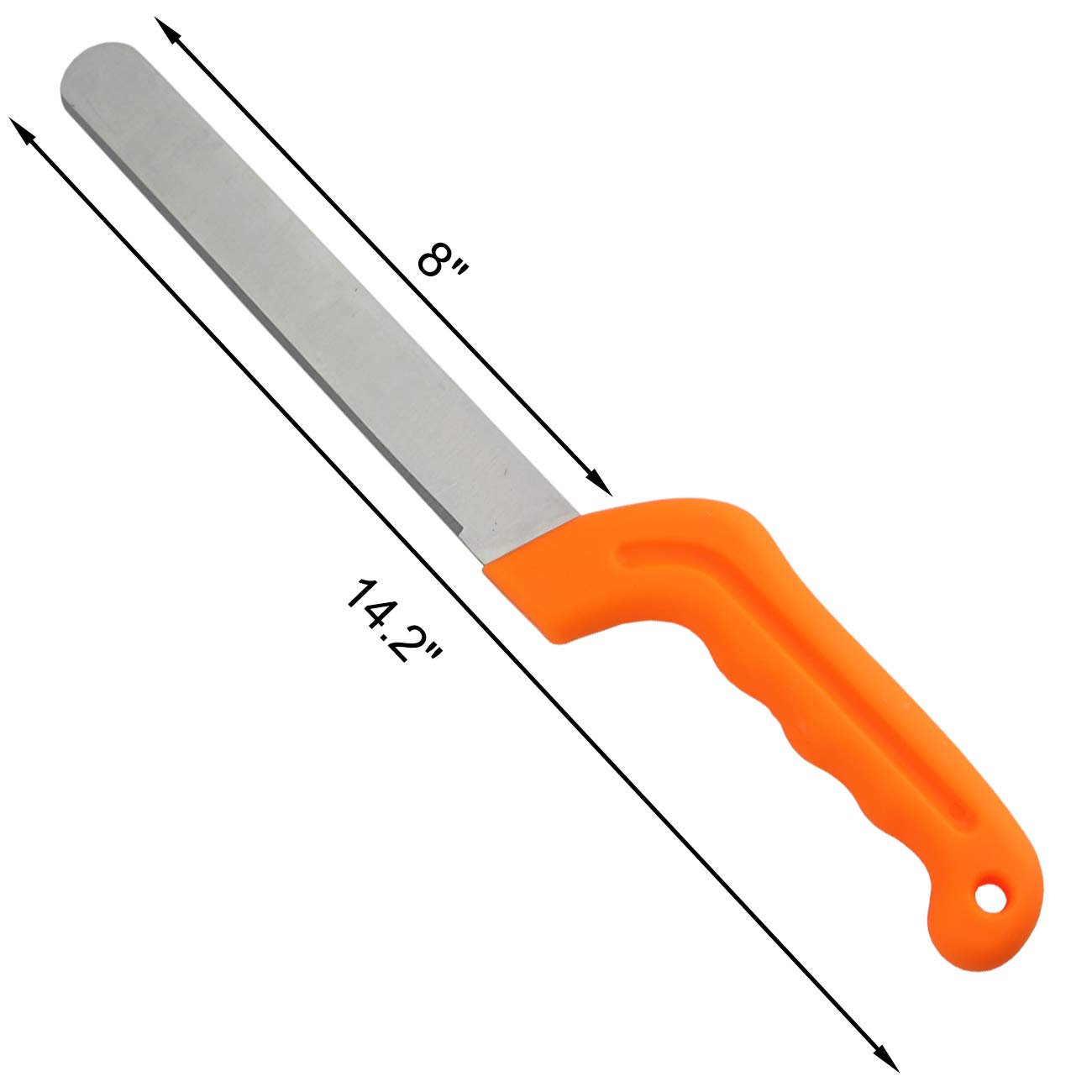Professional Floral Foam Cutting Knife - Orange Flower Arrangement Tool for Foam Blocks & Bricks | Perfect for Florists, DIY Wedding Bouquets & Craft Projects
