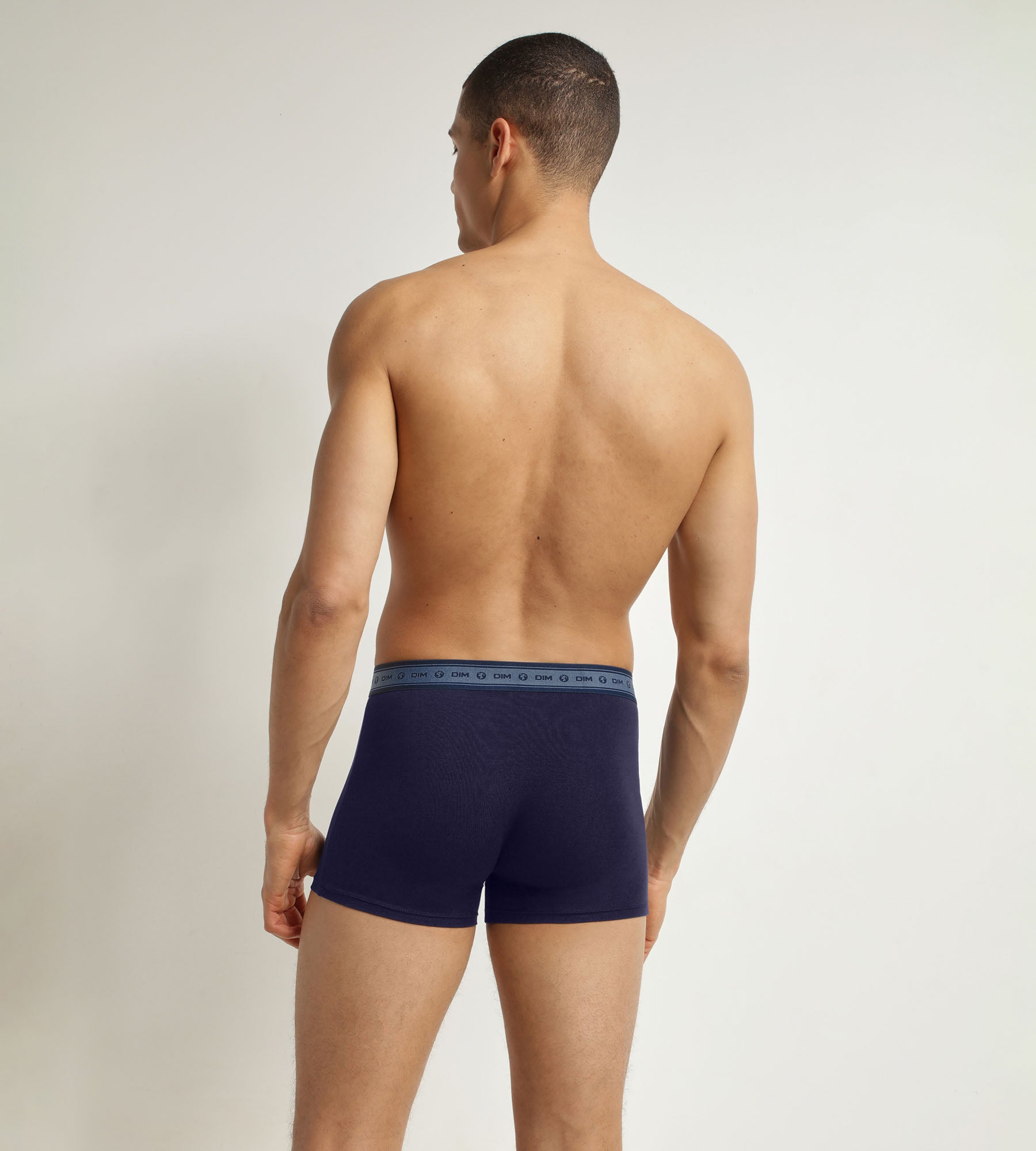 Organic Cotton Men's Boxer Briefs 2-Pack - Red & Blue - Soft & Breathable Underwear for Daily Comfort & Active Lifestyle
