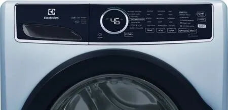 Electrolux ELFW7437AG 4.5 Cu. Ft Front Load Washer - Energy Efficient Glacier Blue Laundry Machine for Home & Apartment Use