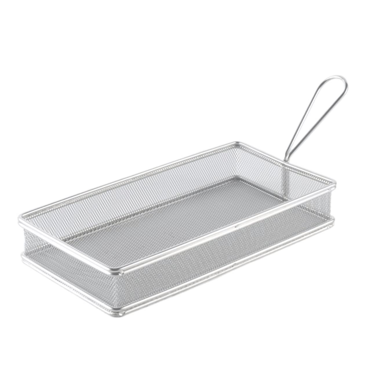 Stainless Steel Fry Basket - Deep Fryer Basket for French Fries, Chips & Snacks - Durable Restaurant & Household Frying Net with Strainer Filter - Perfect for Home Cooking, Fast Food & Commercial Use (Color: 07)