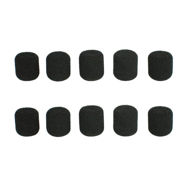 Shure SM31 & PGA31 Microphone Windscreens 10-Pack (Black) - Professional Vocal & Instrument Protection for Live Performances & Studio Recording