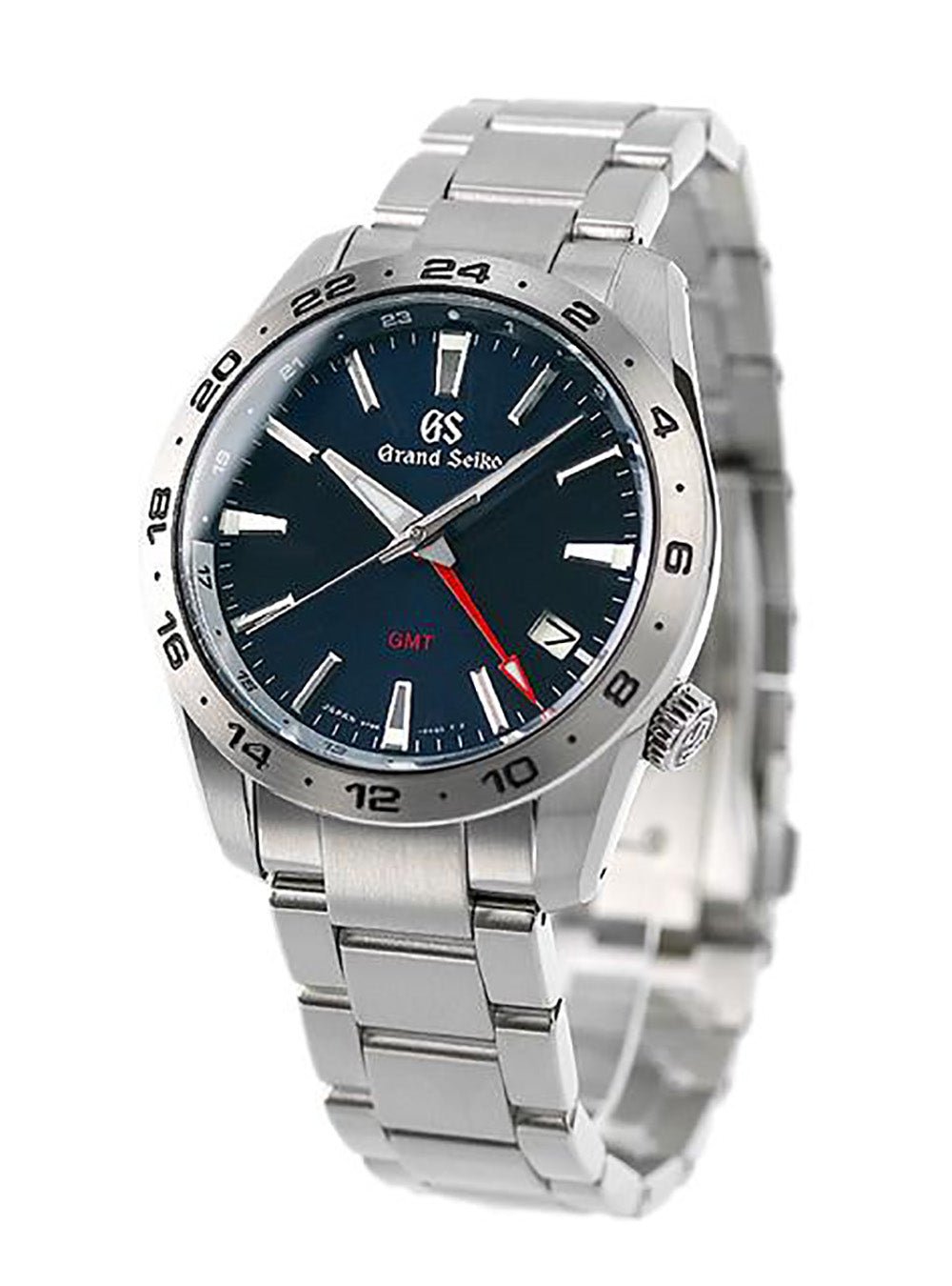 Grand Seiko Sport Collection SBGN029 Men's Luxury Watch - Japan Made JDM Automatic GMT Timepiece for Travelers & Business Professionals