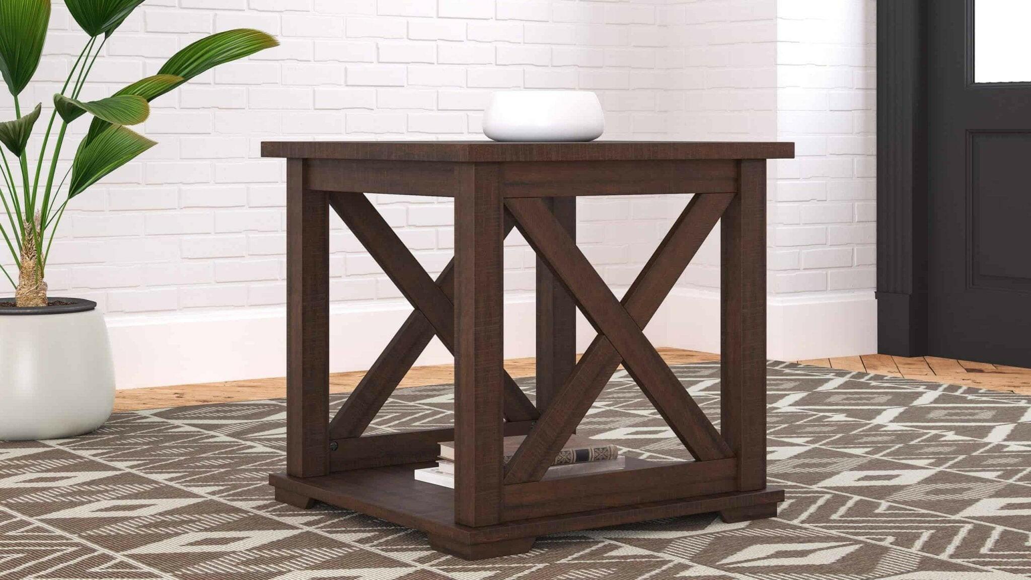 Camiburg Coffee Table Set with 2 Matching End Tables - Modern Living Room Furniture for Small Spaces | Perfect for Apartments, Condos & Cozy Homes