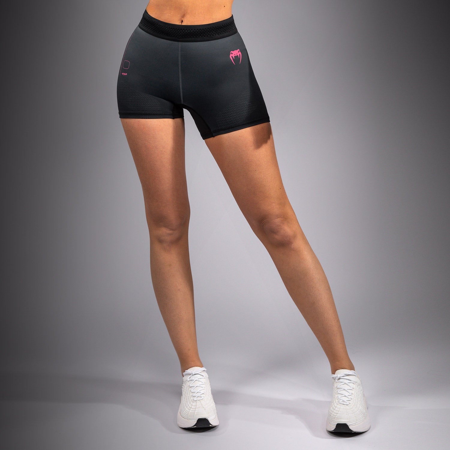 Venum Tactical XT Vale Tudo MMA Shorts - Black/Storm Grey - Premium Fightwear for MMA, BJJ & Combat Sports Training