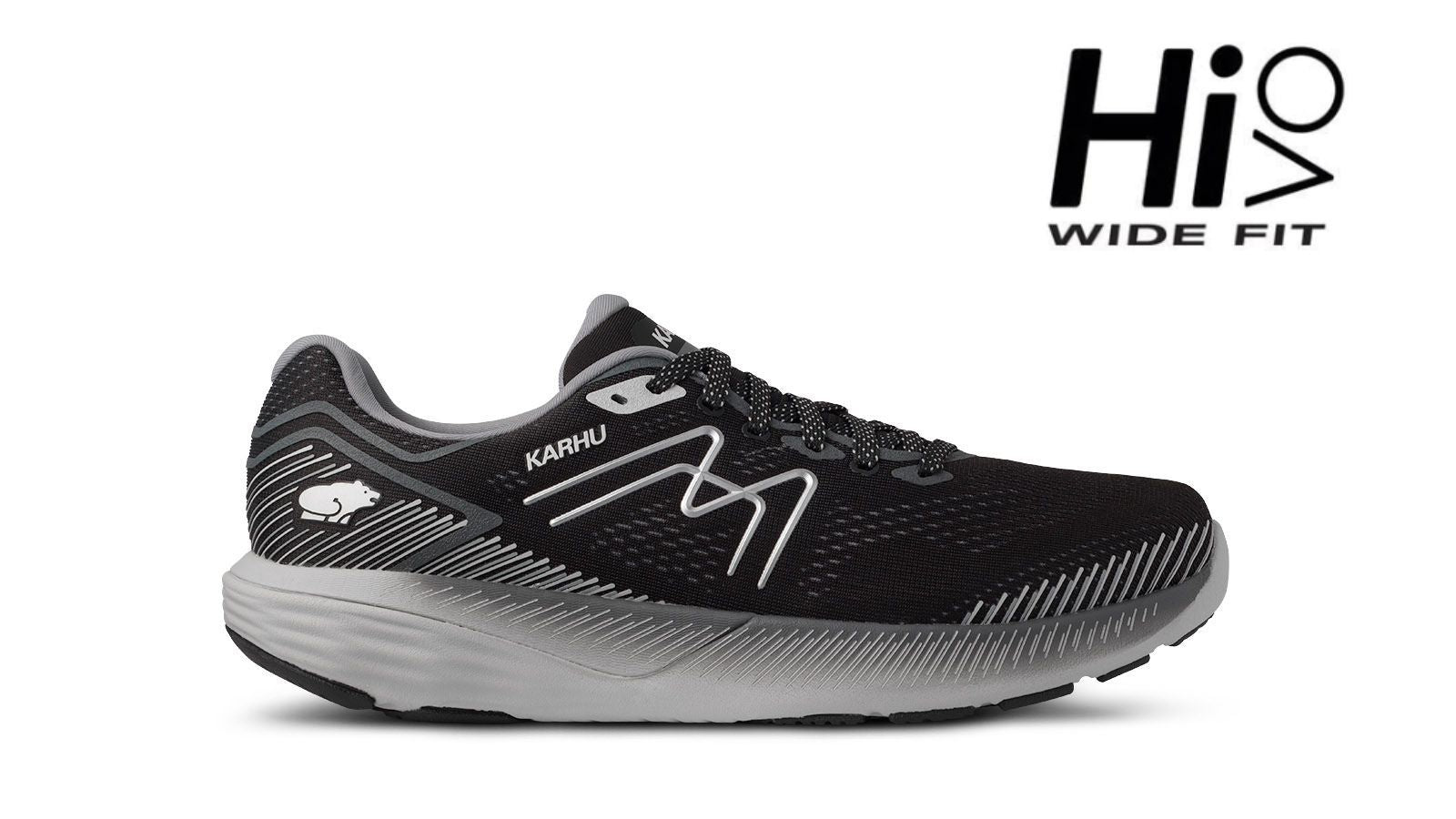IKONI 2.5 HIVO Women's Running Shoes - Black/Northern Droplet - Lightweight Cushioned Sneakers for Jogging, Gym Workouts & Everyday Wear