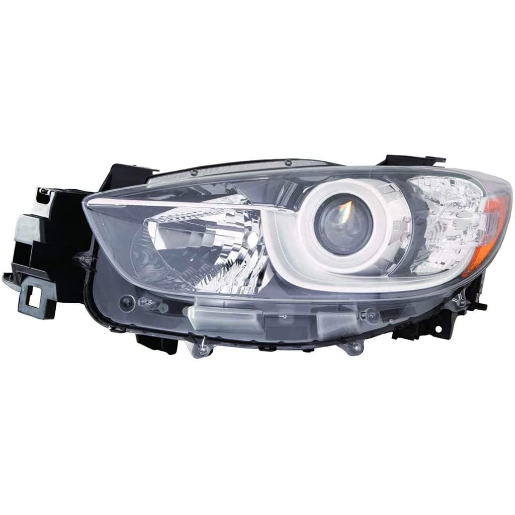 2013-2015 Mazda CX-5 Driver Side Headlight Assembly - Halogen Replacement Part MA2518146 | KD31-51-041D | Perfect for Night Driving & Foggy Conditions