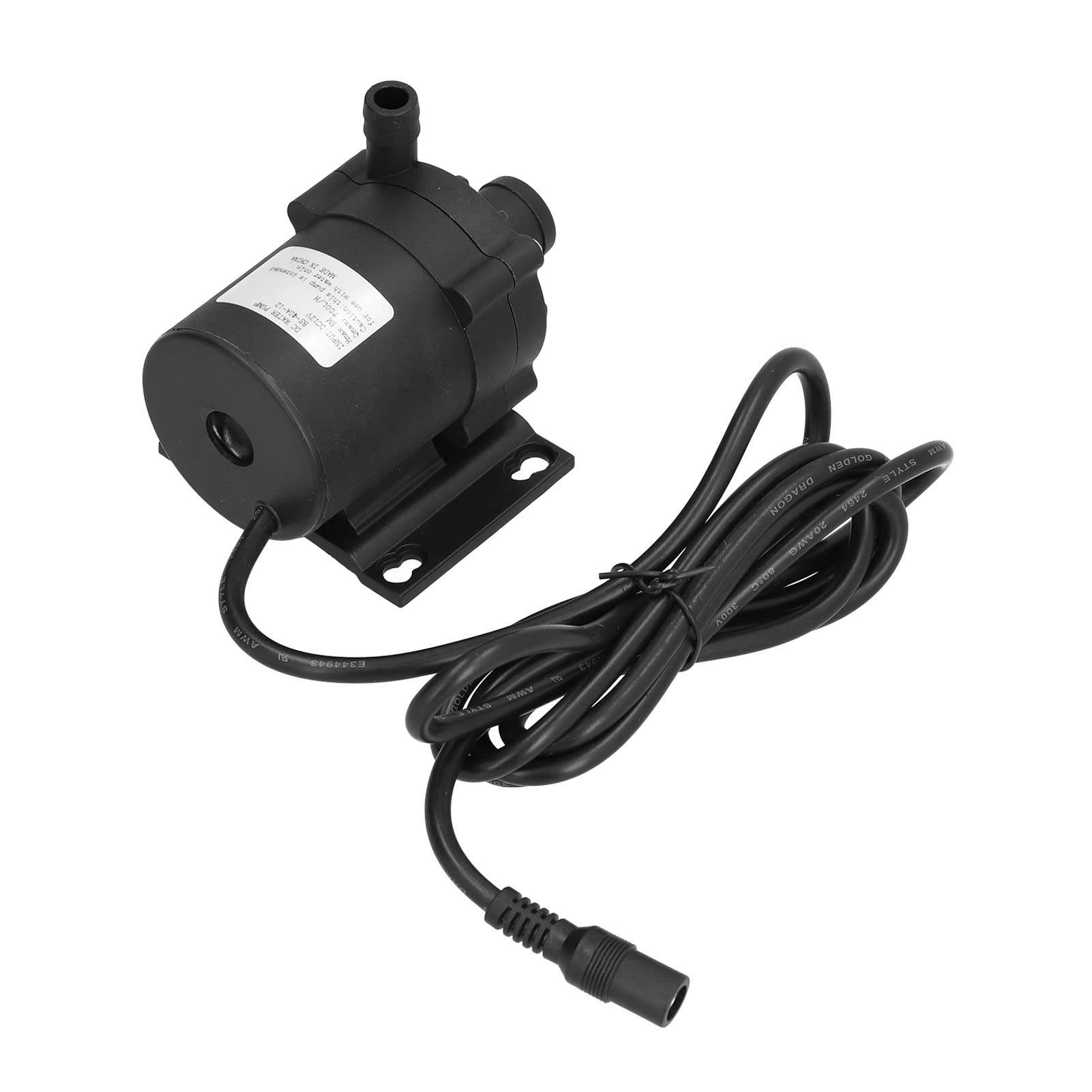 Submersible Water Pump - Mini Ceramic Explosion Proof Transfer Pump for Solar Water Heater, Dishwasher & Smart Toilet | Ideal for Home, RV & Marine Water Circulation Systems