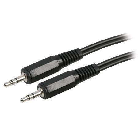 Premium 3.5mm Stereo Audio Cable - 10ft (3m) Dual Male to Male Aux Cord - High Quality Black Audio/Video Cable Assembly (Pack of 20) - Perfect for Home Theater, Car Audio, Speakers & Headphones