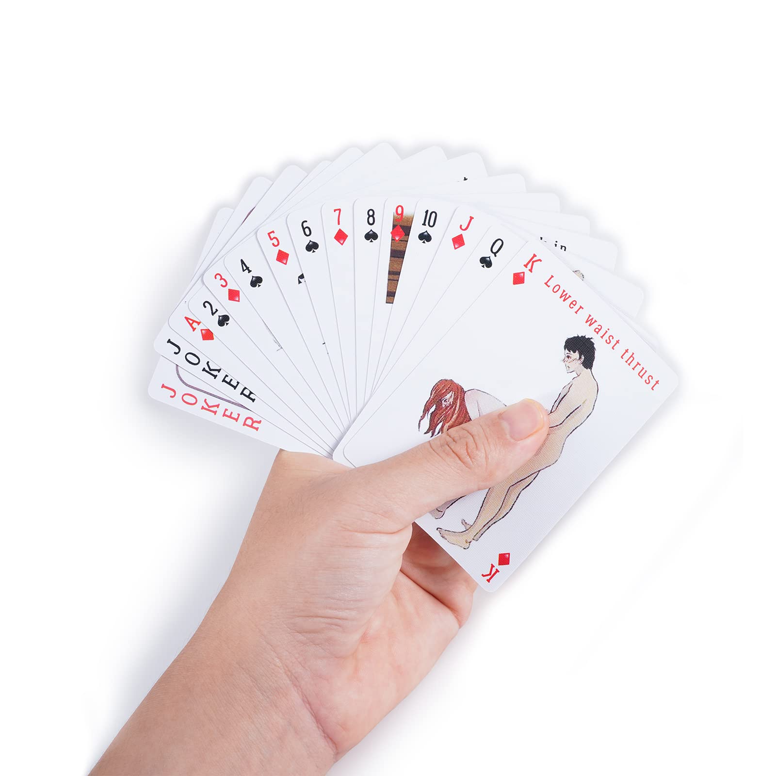 Posture Playing Cards - Fun Couples Game & Romantic Gift Set with 54 Intimate Poses - Perfect for Date Nights, Anniversaries & Relationship Building Activities