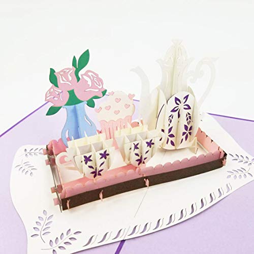 Tea Party Pop Up Card