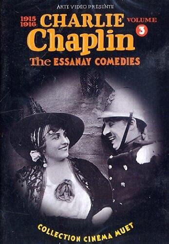 Charlie Chaplin: The Essanay Comedies Vol. 3 DVD Collection - Shanghaied, A Night in the Show, A Burlesque on Carmen, Police, Triple Trouble - PAL Region 2 Import from France - Classic Silent Films for Movie Collectors & Film Historians