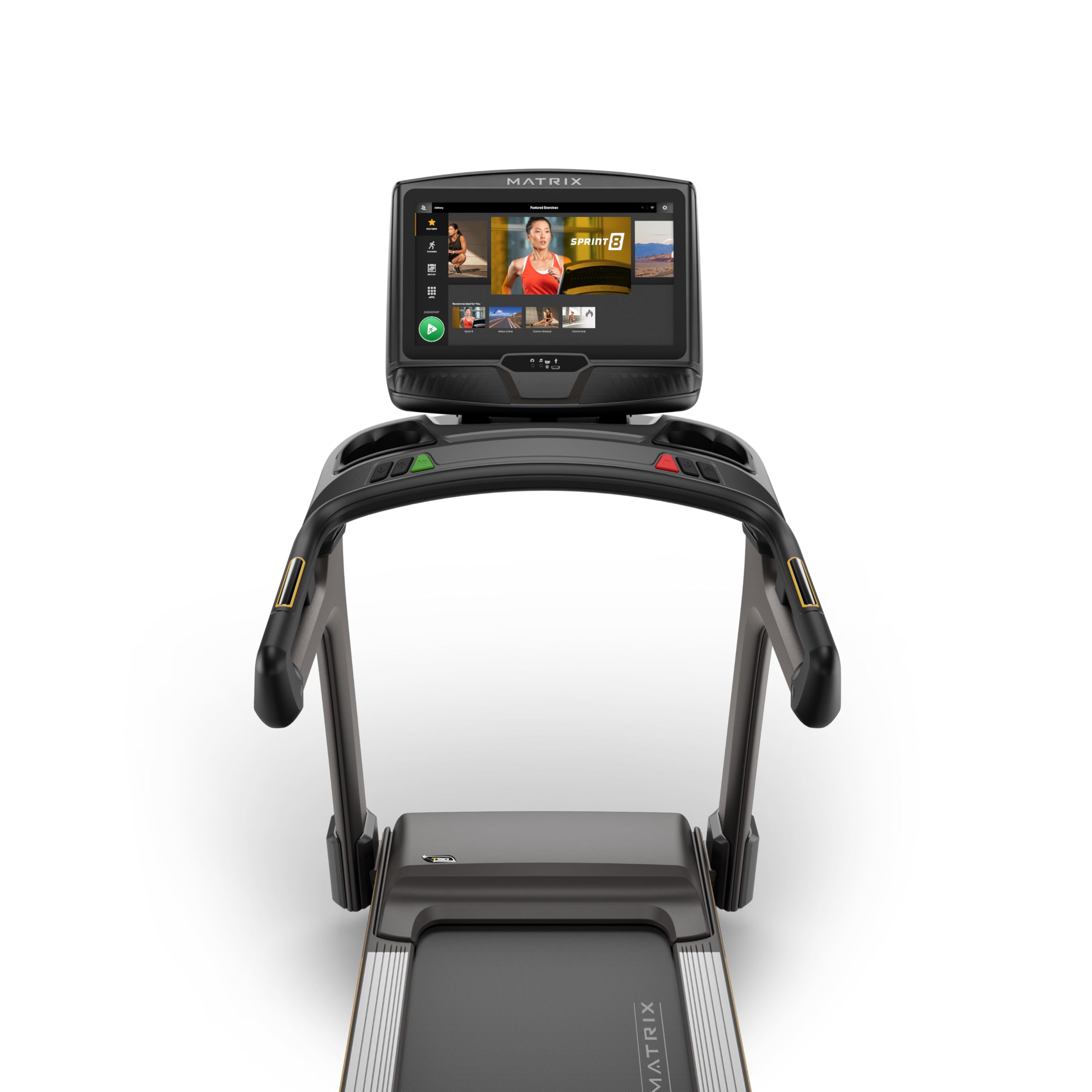 Matrix Fitness T50 Treadmill with XUR Console - Premium Home Gym Equipment for Running & Walking - Perfect for Cardio Workouts, Weight Loss & Indoor Fitness Training