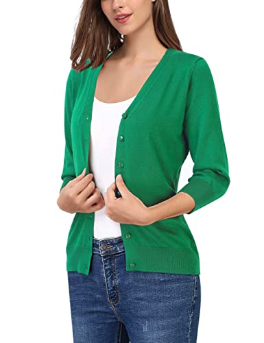 V-neck Green-1
