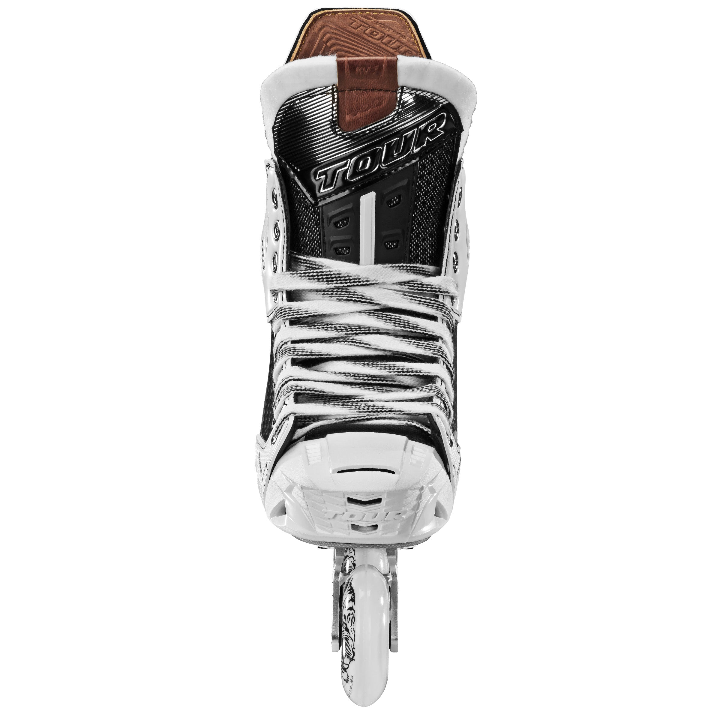 Volt KV1 White Roller Hockey Skates - High Performance Inline Skates for Men & Women - Perfect for Rink Hockey, Street Skating & Fitness Training