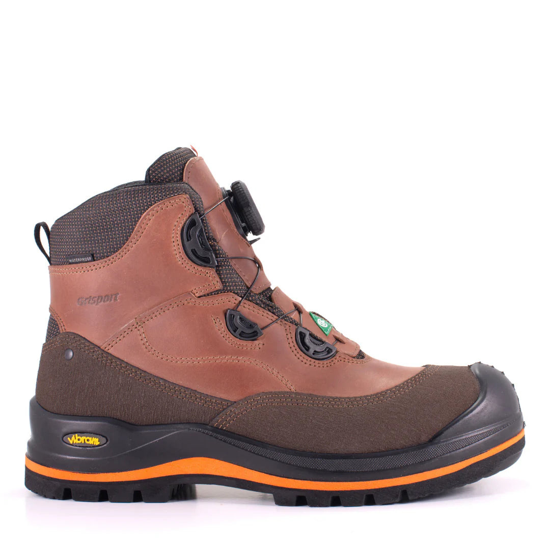 Grisport BOA Wolf 6 CSA Approved Safety Boots for Men - Steel Toe Work Boots with BOA Closure System - Ideal for Construction, Industrial & Outdoor Work (Model 702381)