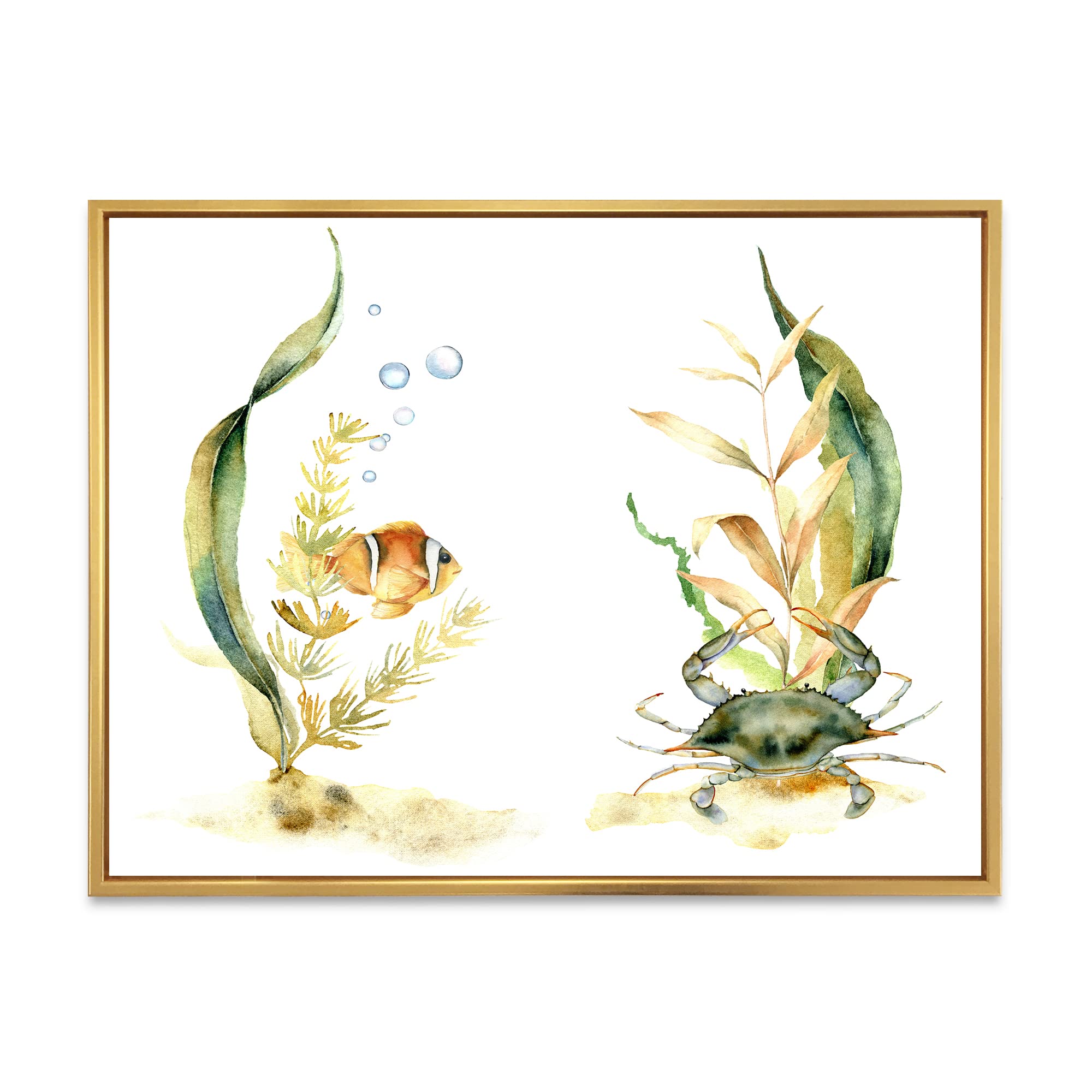 Tropical Fish Canvas Wall Art - Home & Office Decor